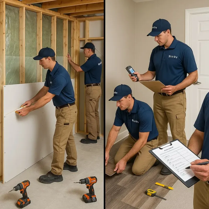 Repairs and Reconstruction process in Sneedville, TN